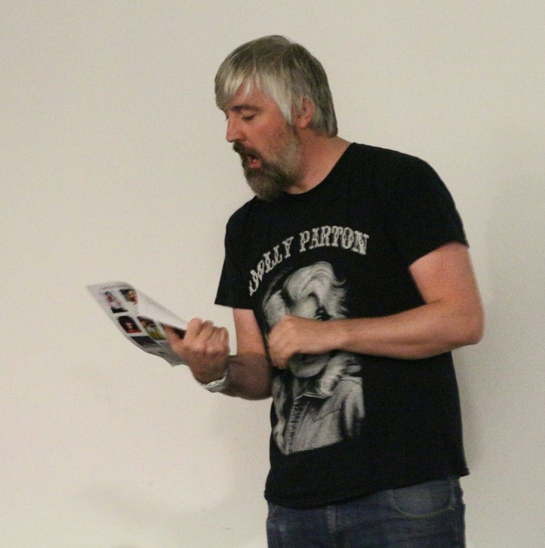 Ian, our host in full flow